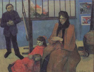 Paul Gauguin The Sudio of Schuffenecker or The Schuffenecker Family (mk07) China oil painting art